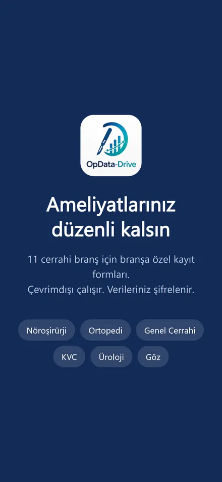 Surgical case list screen